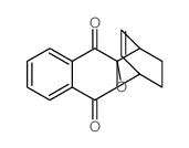 exo-1,4,4a,9a-tetrahydro-4a,9a-epoxy-1,4-ethano-9,10-anthraquinone Structure