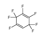 1,2,3,3,4,6,6-heptafluorocyclohexa-1,4-diene Structure