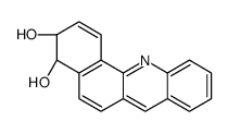 (3R,4R)-3,4-dihydrobenzo[c]acridine-3,4-diol结构式