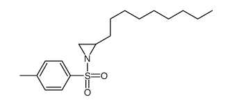 1-(4-methylphenyl)sulfonyl-2-nonylaziridine Structure