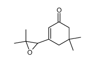 3-(1',2'-Epoxy-2'-methyl-1'-propyl)-5,5-dimethyl-2-cyclohexen-1-on结构式