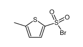 5-methylthiophene-2-sulphonyl bromide Structure