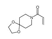 1-(1,4-dioxa-8-azaspiro[4.5]decan-8-yl)prop-2-en-1-one结构式