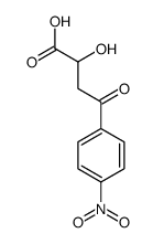 4-(4-Nitrophenyl)-4-oxo-2-hydroxybutanoic acid结构式