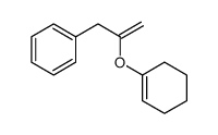 2-(cyclohexen-1-yloxy)prop-2-enylbenzene Structure