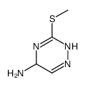 3-methylsulfanyl-2,5-dihydro-1,2,4-triazin-5-amine Structure