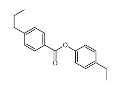 4-ethylphenyl 4-propylbenzoate Structure