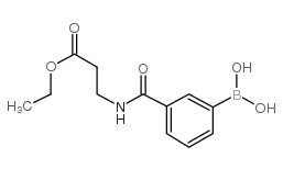 3-(3-硼苯甲酰胺基)丙酸乙酯图片