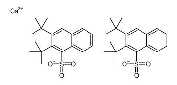 calcium bis[di(tert-butyl)naphthalenesulphonate] Structure