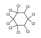 1H,3H-decachloro-cyclohexane结构式