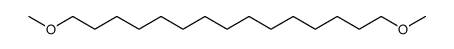 1,15-dimethoxy-pentadecane结构式