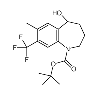 (R)-TERT-BUTYL 5-HYDROXY-7-METHYL-8-(TRIFLUOROMETHYL)-2,3,4,5-TETRAHYDRO-1H-BENZO[B]AZEPINE-1-CARBOXYLATE picture