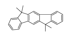 6,6,12,12-tetramethyl-6,12-dihydroindeno[1,2-b]fluorene Structure