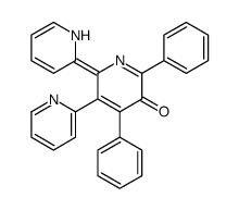 2,4-diphenyl-5-pyridin-2-yl-6-(1H-pyridin-2-ylidene)pyridin-3-one Structure