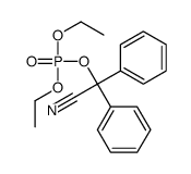 [cyano(diphenyl)methyl] diethyl phosphate Structure