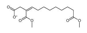 12-methoxy-3-methoxycarbonyl-12-oxododec-3-enoate结构式