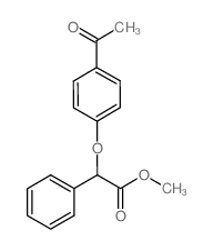 Methyl 2-(4-acetylphenoxy)-2-phenylacetate picture