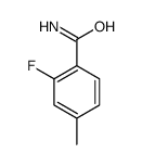 2-Fluoro-4-methylbenzamide structure