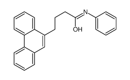 4-phenanthren-9-yl-N-phenylbutanamide结构式