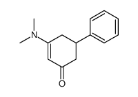 3-(dimethylamino)-5-phenylcyclohex-2-en-1-one结构式