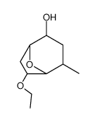 6-ethoxy-4-methyl-8-oxabicyclo[3.2.1]octan-2-ol结构式