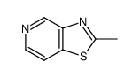 Thiazolo[4,5-c]pyridine,2-methyl- structure