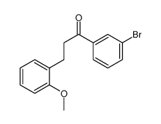3'-BROMO-3-(2-METHOXYPHENYL)PROPIOPHENONE结构式