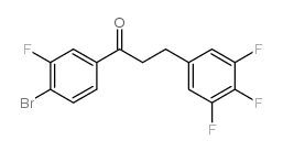 4'-BROMO-3'-FLUORO-3-(3,4,5-TRIFLUOROPHENYL)PROPIOPHENONE picture