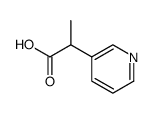2-(吡啶-3-基)丙酸结构式