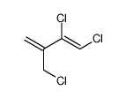 1,2-dichloro-3-(chloromethyl)buta-1,3-diene Structure