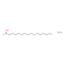 Hexadecanoic acid, lead salt, basic Structure