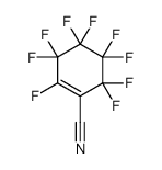 2,3,3,4,4,5,5,6,6-nonafluorocyclohexene-1-carbonitrile结构式