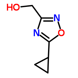 (5-Cyclopropyl-1,2,4-oxadiazol-3-yl)methanol Structure