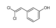 3-(2,2-dichloroethenyl)phenol结构式
