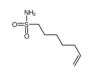 hept-6-ene-1-sulfonamide结构式