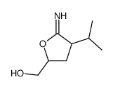 (5-imino-4-propan-2-yloxolan-2-yl)methanol结构式