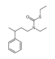 S-ethyl N-ethyl-N-(3-phenylbutyl)carbamothioate Structure