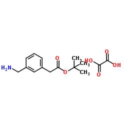 tert-Butyl 2-(3-(aminomethyl)phenyl)acetate oxalate Structure