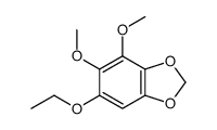 6-ethoxy-4,5-dimethoxy-1,3-benzodioxole Structure