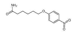 6-(4-nitro-phenoxy)-hexanoic acid amide Structure