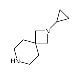 2-cyclopropyl-2,7-diazaspiro[3.5]nonane Structure