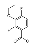 3-Ethoxy-2,4-difluorobenzoyl chloride结构式