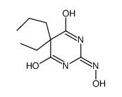 5-ethyl-2-(hydroxyamino)-5-propyl-1H-pyrimidine-4,6-dione结构式