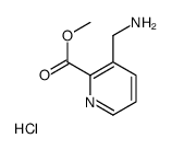 Methyl 3-(aminomethyl)picolinate hydrochloride structure