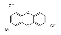 dibenzo-p-dioxin,bromide,dichloride结构式