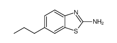 2-Benzothiazolamine,6-propyl-(9CI) picture