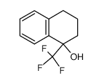 1-trifluoromethyl-1-hydroxy-tetralin结构式