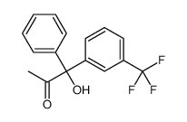 1-hydroxy-1-phenyl-1-[3-(trifluoromethyl)phenyl]propan-2-one结构式