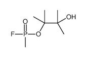 3-[fluoro(methyl)phosphoryl]oxy-2,3-dimethylbutan-2-ol结构式