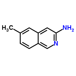 6-Methyl-3-isoquinolinamine structure